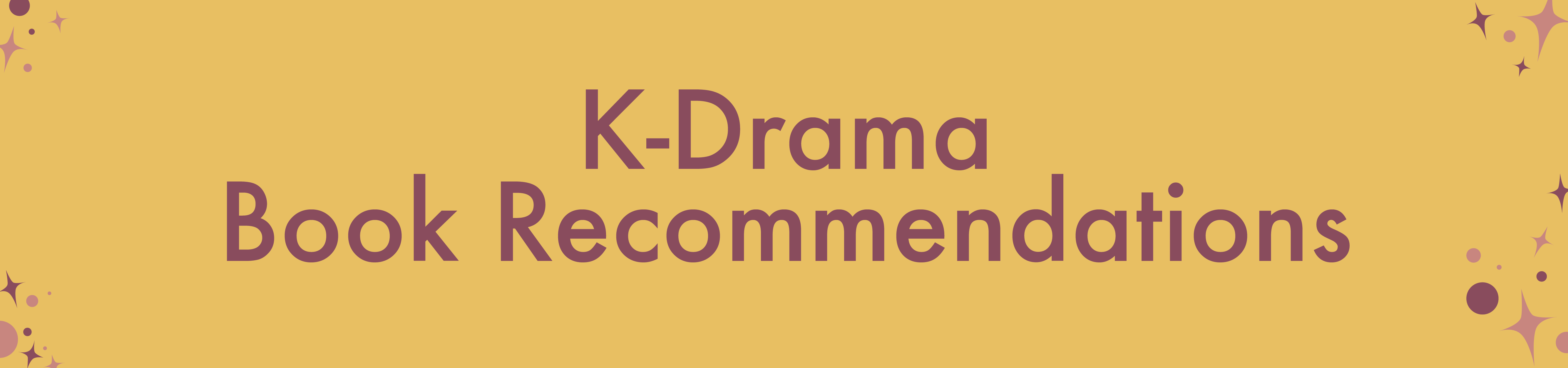 K-Drama Book Recommendations header